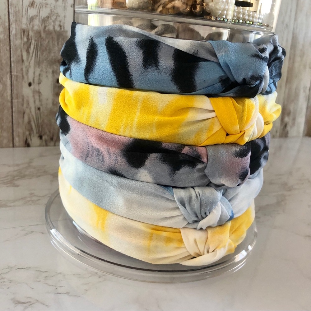 3/30 NWT Tie Dye headbands - Picture 4 of 6